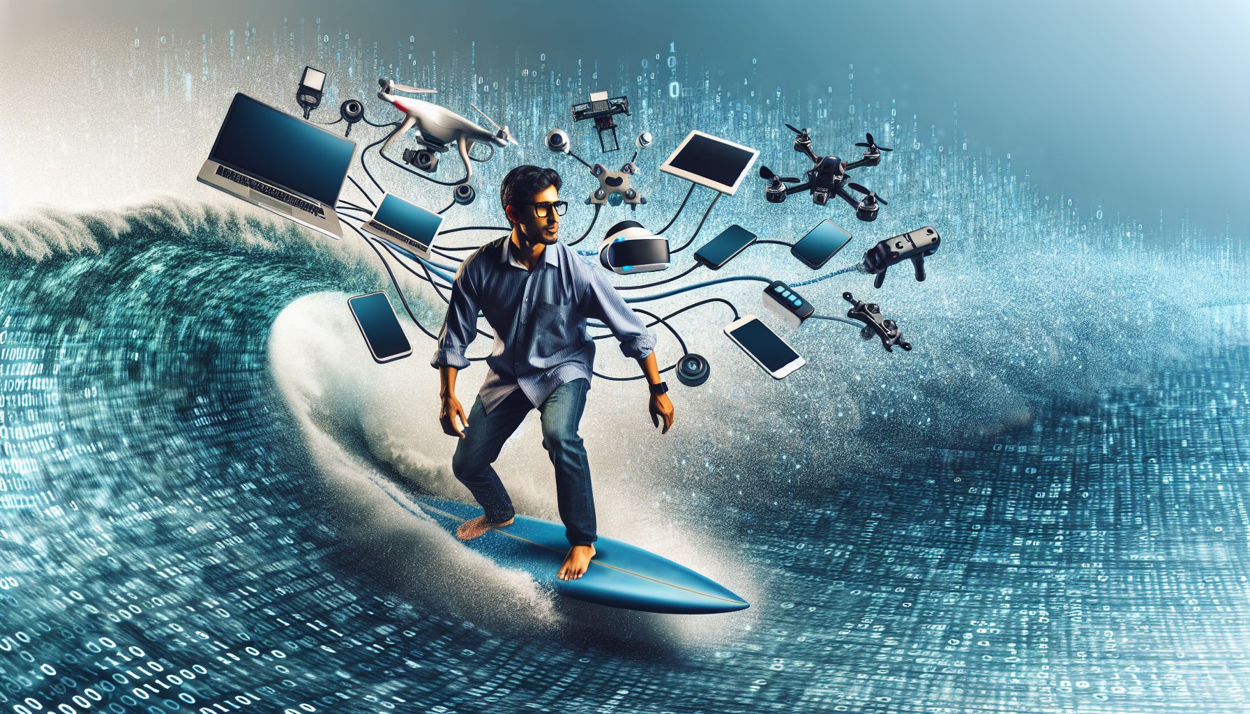 Surfing the Tech Wave: A Journey of Exploration and Innovation